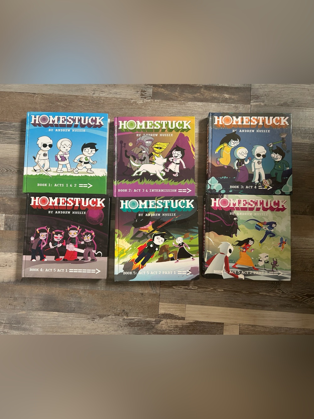 Homestuck Graphic Novel Box Set - Colorful Comic Collection